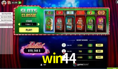 Descubra o Mundo do Cassino Online com win44